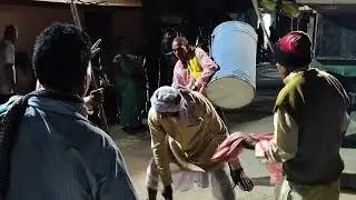 Natua Dance tradition In Indian Village