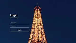 Login Form Using HTML & CSS | Login Form #html #css #login_form