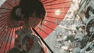 氷雨に霞む灯り &ndash; Lights through the Cold Rain | Japanese Lo-fi Chill | 2 Hour