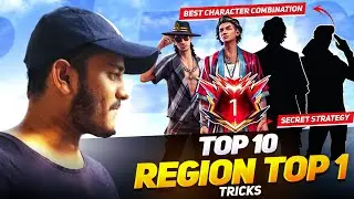 CS Peak 10x Fast Region Top 1😲How To Win Every CS RANK with random player Best Character Combination