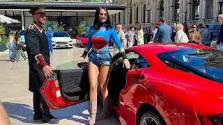 REKA DRESSES UP FOR SUMMER #monaco #millionaire #supercars