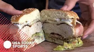 'Chopped' winner makes the perfect burger for the rest of football season