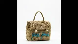 Woven bag travel bag bohemian bag