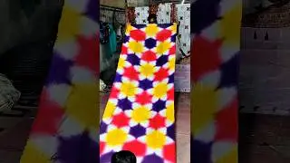 Viral Multi Colour Tie Dye Art 🌈✨ #shorts