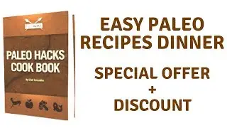 Easy Paleo Recipes Dinner | Best Book On Paleo Diet | PaleoHacks Cookbook