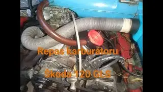 Repas karburátoru SEDR a jak funguje na motoru?  Škoda 120 GLS / LS / L / GL mezityp M1 r.v.1983