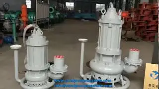 Submersible Slurry Pump with  High Pressure Water Gun
