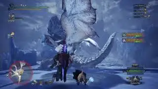 Monster Hunter World: Iceborne - Turf War: Tempered Frostfang Barioth Vs Shrieking Legiana