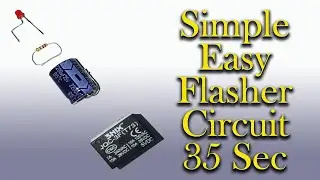 How to make Flasher Circuit? #Flasher #Relay #Led  #Circuit #Simple