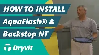 Dryvit's AquaFlash and Backstop NT Application