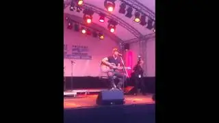 Felix singt Live auf der Jazz Rally
