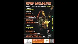 The 4th Italian Rory Gallagher Night - Bergamo, Italy - Part 1