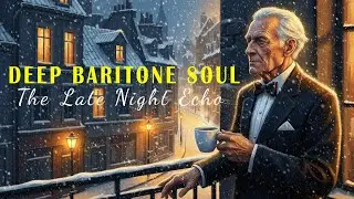 Late Night Rain & Soulful Jazz: A Deep Baritone Journey to Heal the Mind