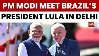 PM Modi, President Lula da Silva Meet At Hyderabad House To Strengthen India-Brazil Strategic Ties