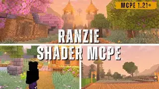 BEST SHADER FOR MINECRAFT PE 1.21+|| BEST SHADER FOR LOW END DEVICE|| #minecraft #mcpe #shaders 
