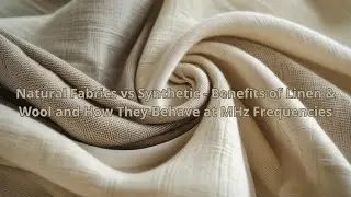 Natural Fabrics vs Synthetic - Benefits of Linen & Wool and How They Behave at MHz Frequencies