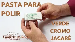 PASTA PARA POLIR VERDE CROMO JACARÉ