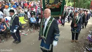 Ballygowan Pipe Band (No.2) @ The Royal 13th Parade ~ Scarva 14/07/25 (4K)
