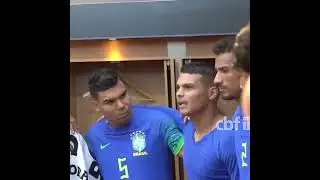 Thiago Silva showing Casemiro who's boss 🤣