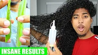 Aloe Vera DIY Hair Gel | INSANE Results | Must See!!!
