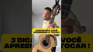 3 dicas pra voc&ecirc; aprender a tocar cavaquinho ! #samba #sambaepagode #cavaquinho #banjo