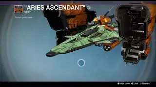Destiny 1 Aries Ascendant legendary ship drop