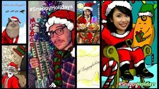 Snapchat Artists Draw Personalized Snaps for Fans for the Holidays