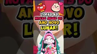 TODAS AS NOVAS SKINS DO ANO NOVO LUNAR 🌙#brawlstars #brawl #viral #supercell #skin #supercellcreator
