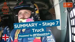Summary - Truck - Stage 7 (San Juan de Marcona / San Juan de Marcona) - Dakar 2019