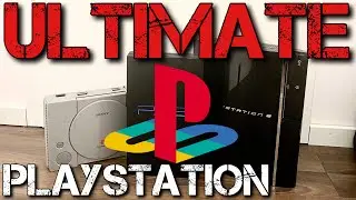 ULTIMATE PlayStation Project | Modding PS1 PS2 PS3 PS4 to MAXIMUM PERFORMANCE in Acrylic Glass Case!