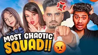 MOST CHAOTIC BGMI SQUAD EVER 🤬