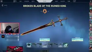TenZ reacts to new skin Blade of the Ruined King