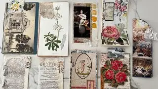 Craft with me #whatsinmybox 2026| Random ephemera making session EP 04