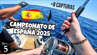 CAMPEONATO DE ESPAÑA de PESCA de CURRICAN DE ALTURA 2025 | DIA 1