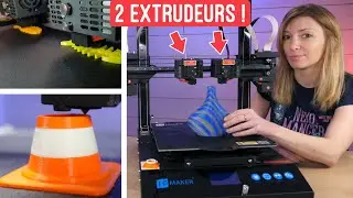 Imprimante 3D &agrave; 2 EXTRUDEURS ? &Ccedil;a aurait pu &ecirc;tre bien !