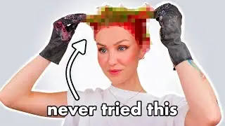 Dyeing my hair a color I never Tried