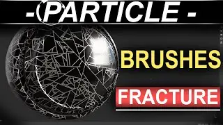 Substance-Painter: Particle Brushes (Fracture!)