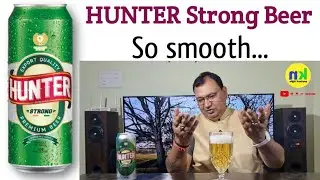 Hunter Strong Beer so smooth @nilgirikashyap