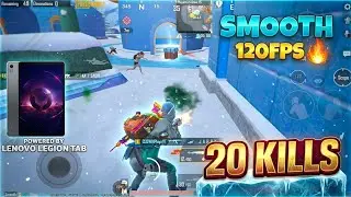 Lenovo legion tab SMOOTH+120fps PUBG test 🔥 | LENOVO LEGION TAB PUBG test 🥵 | Livik Gameplay!