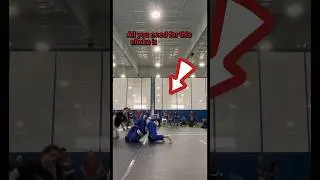 The simplest choke from mount #bjj #competition #win
