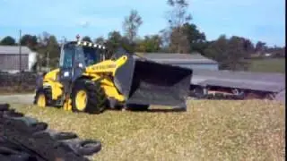 tassage ensillage chargeuse NEW HOLLAND W170B