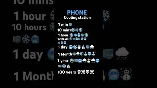 PHONE COOLING STATION