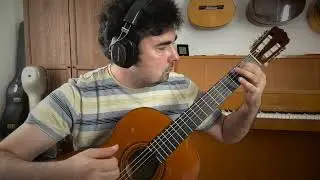 Masaru Matano - Asturias 500 Vintage Japan Guitar Ceder Palisander Mensur 65,5 mm Sattel 52 mm