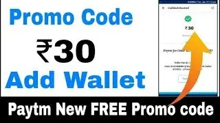 PAYTM NEW ADD MONEY PROMOCODE 2019 JAN | PAYTM 30 Rs. ADD MONEY PROMOCODE | PAYTM CASHBACK OFFER