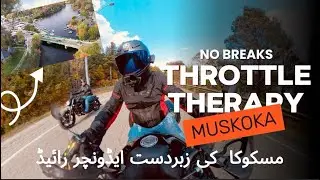 Epic Muskoka Motorcycle Trip | Best Fall Colours in Ontario!