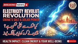 Breaking News Electricity Revolution China&rsquo;s Salt & Solar Power