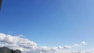 Seattle clouds time lapse (April 1, 2020)