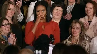 Michelle Obama's emotional final speech