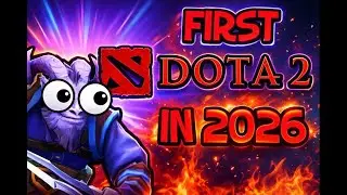 Моя ПЕРВАЯ игра в Dota 2 в 2026 году (геймплей для начинающих)