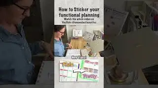 TRANSFORM your Functional Planning with STICKERS!? #plannerstickers #planner #plannercommunity